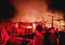 Warung Remang-remang dan Rumah di KM 42  Jalan PT Adaro Ludes Terbakar, Kerugian Diperkirakan Rp 450 Juta