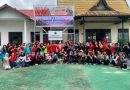 Ikuti Senam  Bersama Anggota TP-PKK Kelurahan Dahirang Dan TP-PKK dan Dharma Wanita Persatuan  Se-Kecamatan Kapuas Hilir