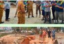 Arus Lalu Lintas di Depan GOR Panunjung Tarung Lebih Lancar Usai Penertiban Pedagang UMKM