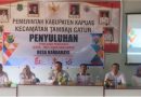 Camat Tamban Catur Perkuat Edukasi AIDS, TBC, dan Malaria di Desa Bandaraya
